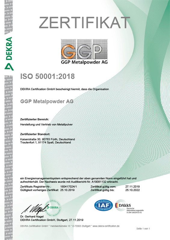 ISO TS 50001 - deutsch